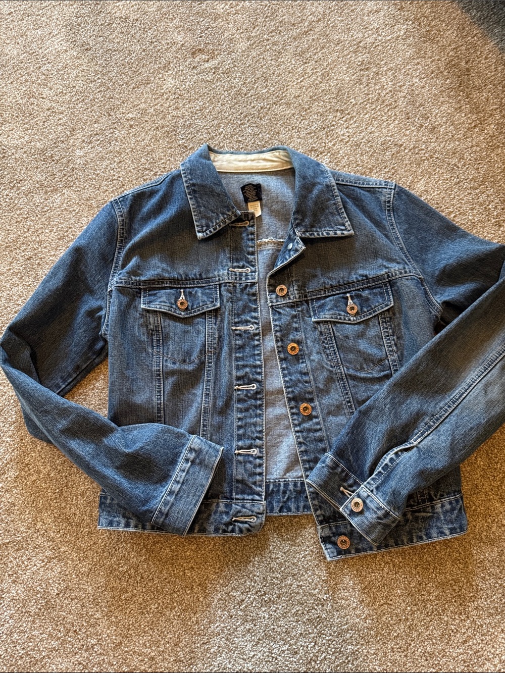GAP Classic Blue Jean Cotton Jacket Size Small